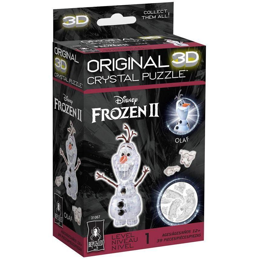 3D Crystal Puzzle - Olaf-University Games-The Red Balloon Toy Store