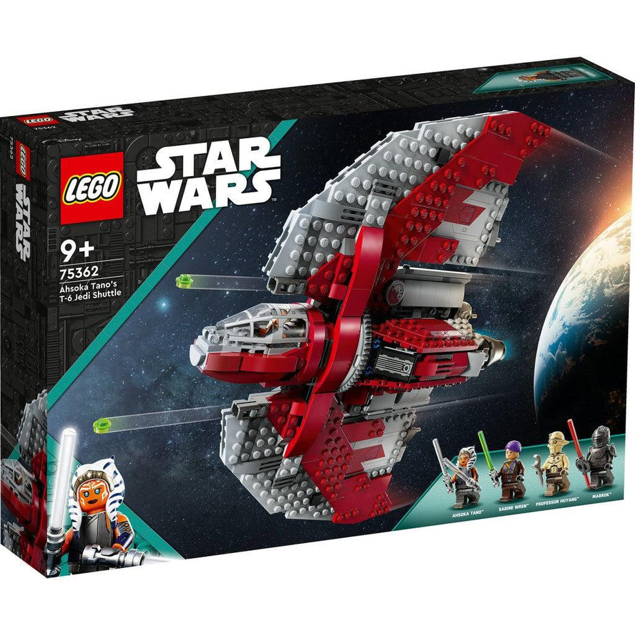 LEGO Star Wars Ahsoka Tano s T 6 Jedi Shuttle 75362 The Red