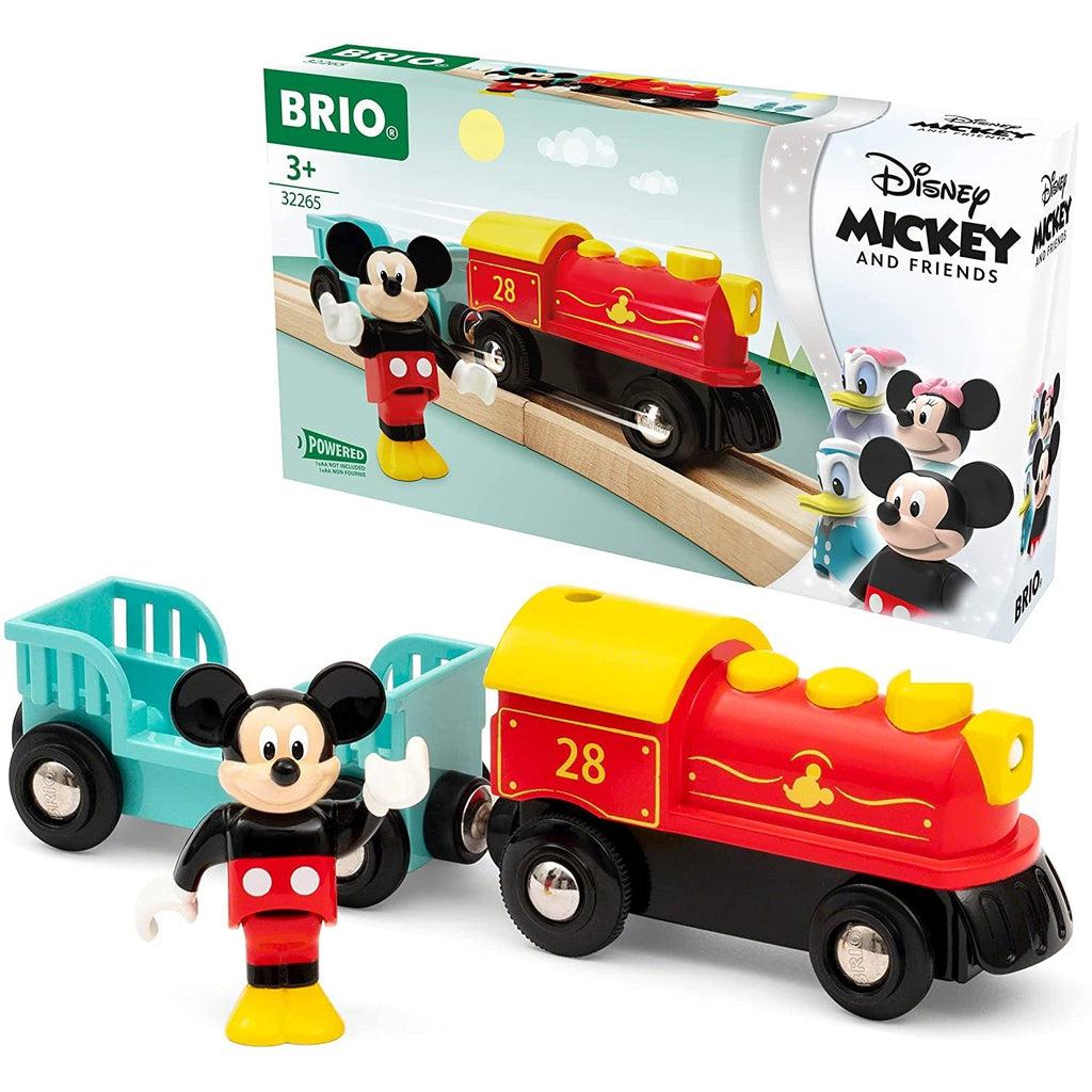 BRIO Mickey Mouse Battery Train-Brio-The Red Balloon Toy Store