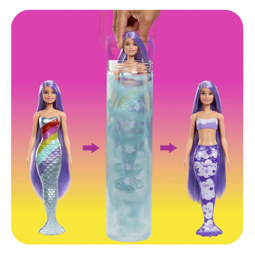 Barbie Color Reveal Reveal Doll with Water, 3+