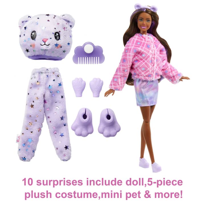 Barbie Cutie Reveal Teddy Plush Costume Doll - Mattel – The Red