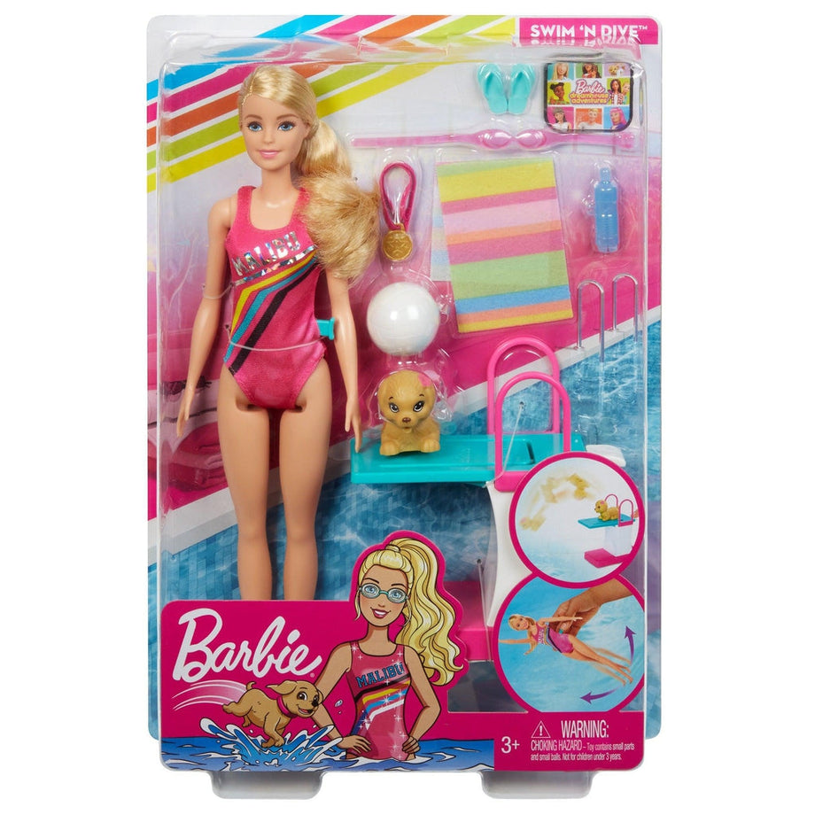 Swim 'N Dive Barbie Doll - 11505 BarbiePedia