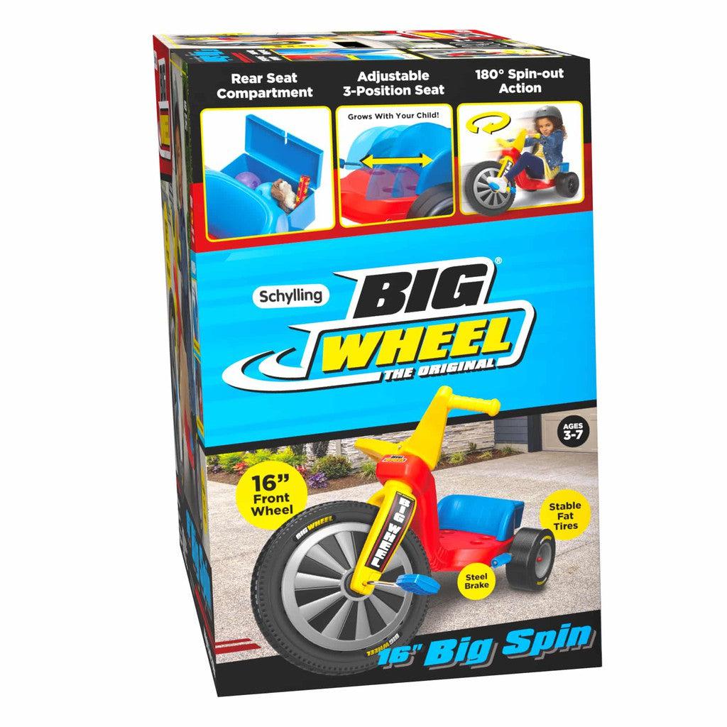 big wheel side of box