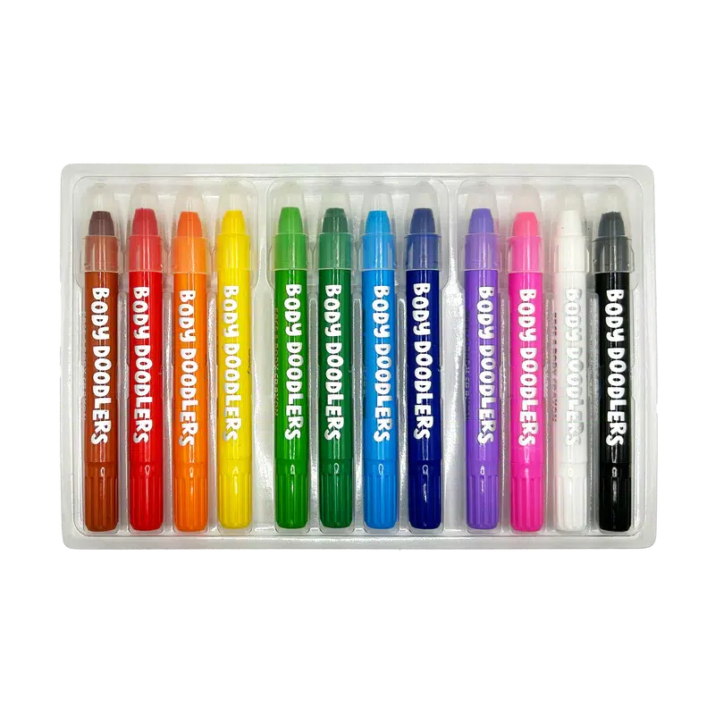 Ooly Body doodler crayons, twelve colors
