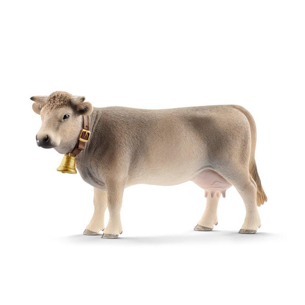 Braunvieh Cow-Schleich-The Red Balloon Toy Store