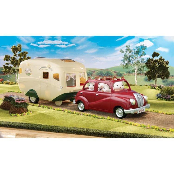 Calico critters caravan deals family camper set