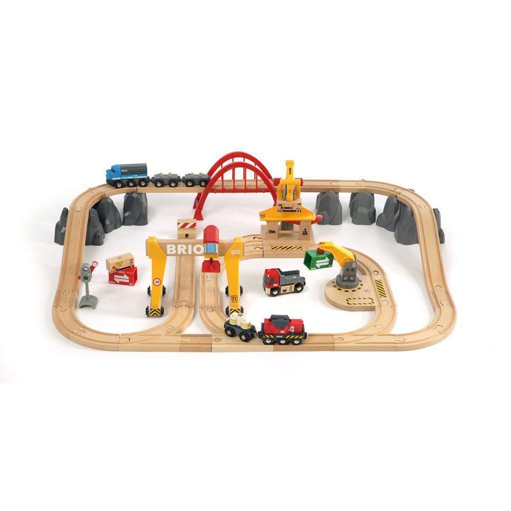 Cargo Railway Deluxe Set-Brio-The Red Balloon Toy Store