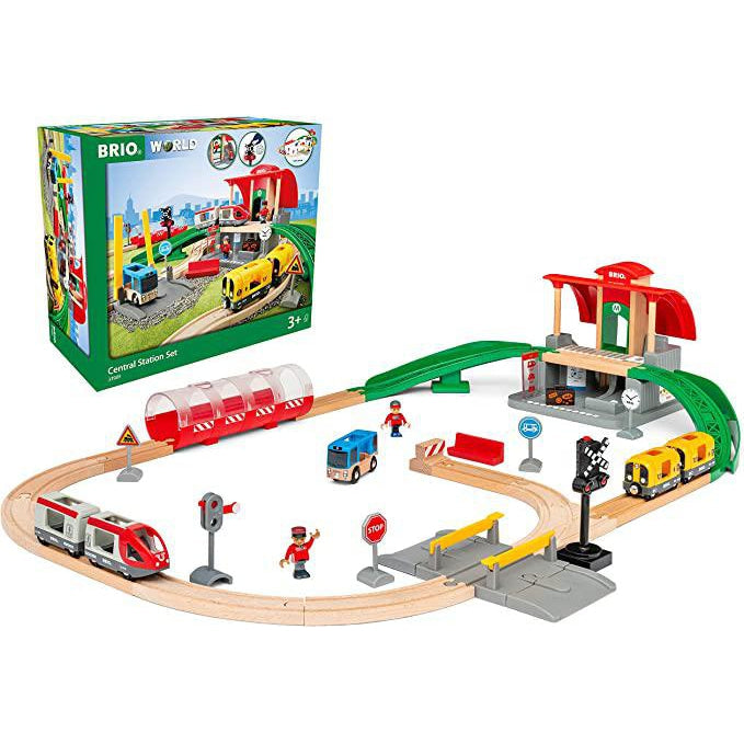 Central Station Set-Brio-The Red Balloon Toy Store