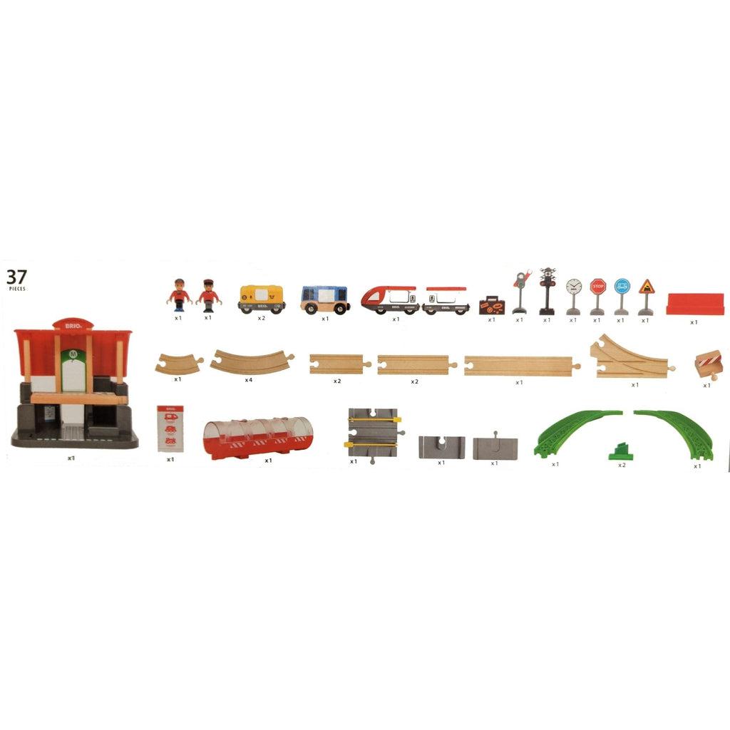 Central Station Set-Brio-The Red Balloon Toy Store