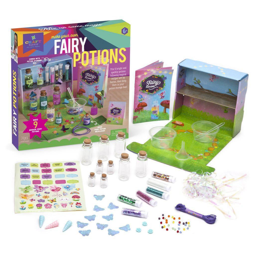 Craft-tastic Make Your Own Fairy Potions Kit-Ann Williams Group-The Red Balloon Toy Store