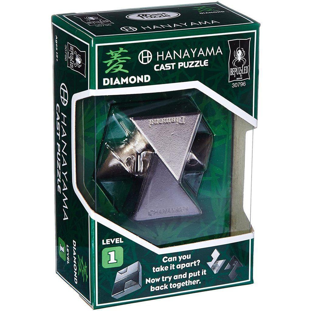 Diamond - Level 1 Hanayama Cast Puzzle-BePuzzled-The Red Balloon Toy Store