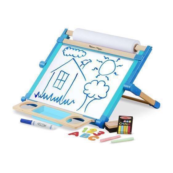 Double-Sided Magnetic Tabletop Easel-Melissa & Doug-The Red Balloon Toy Store