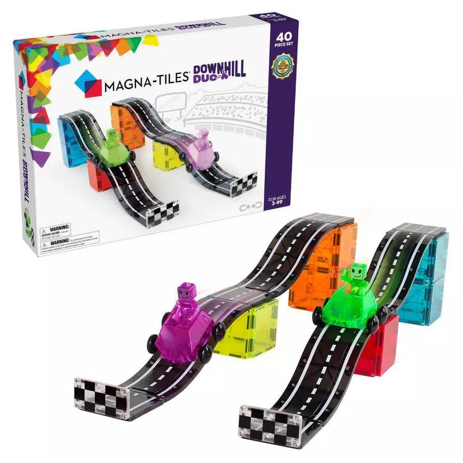 Downhill Duo 40-Piece Set - MAGNA-TILES®