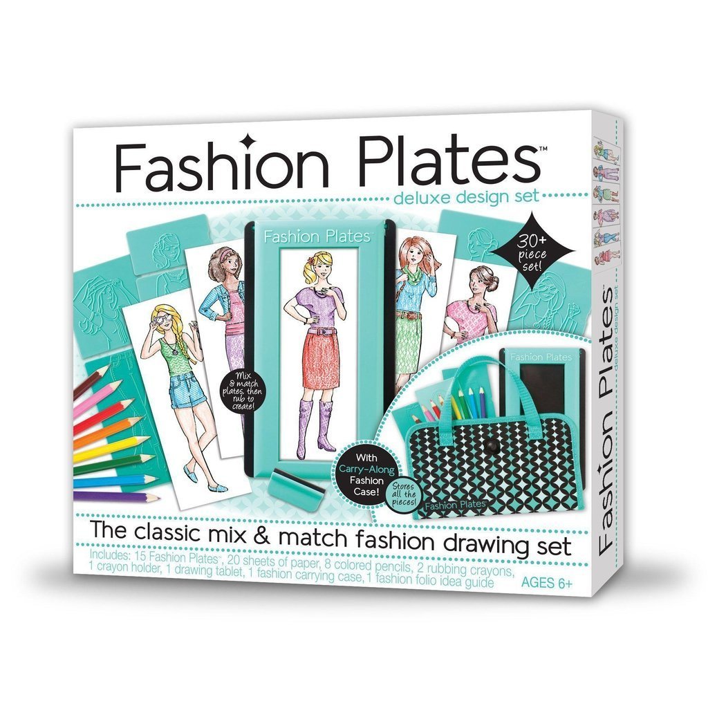 Fashion Plates® Deluxe Design Set-KAHOOTZ-The Red Balloon Toy Store