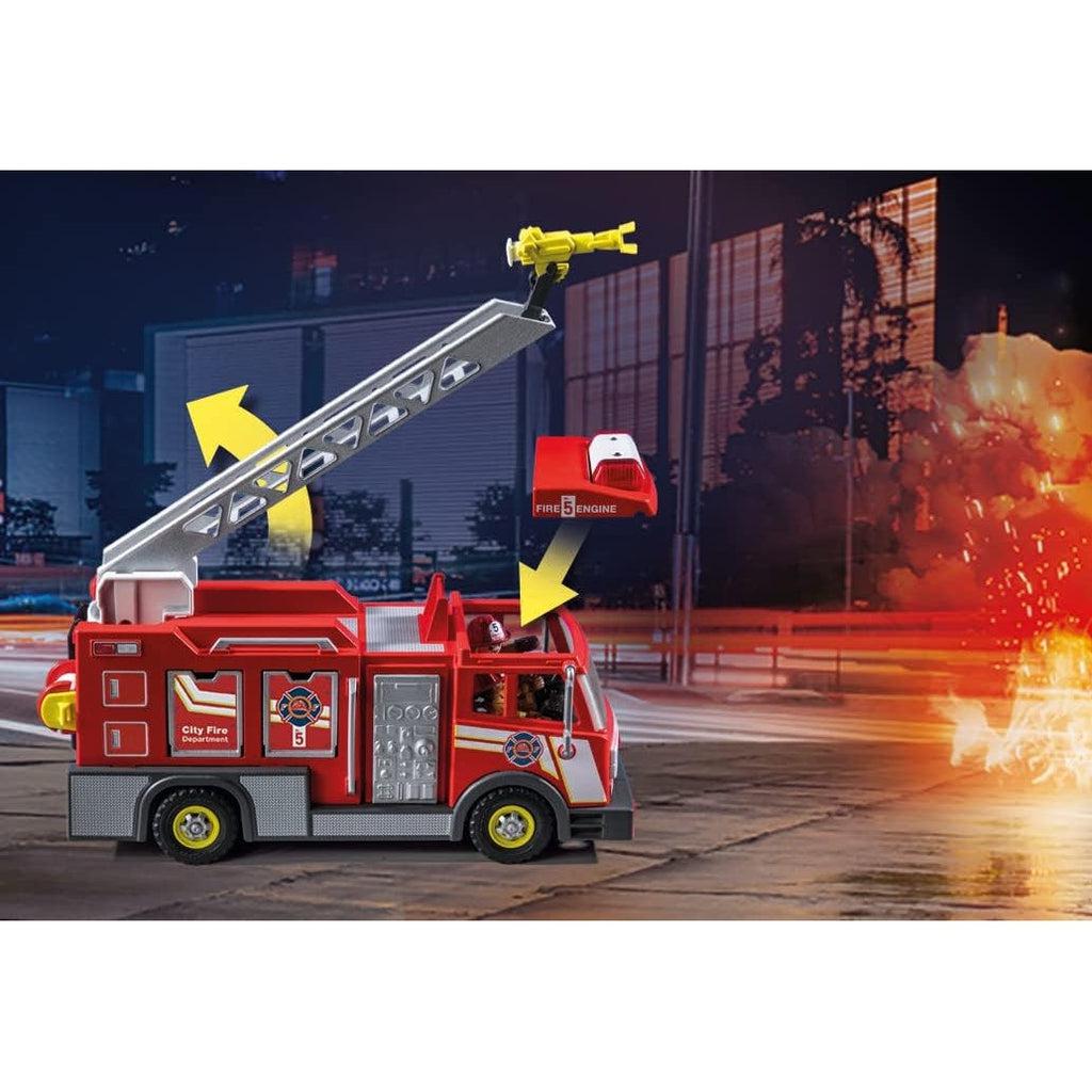 Fire Truck -Playmobil – The Red Balloon Toy Store