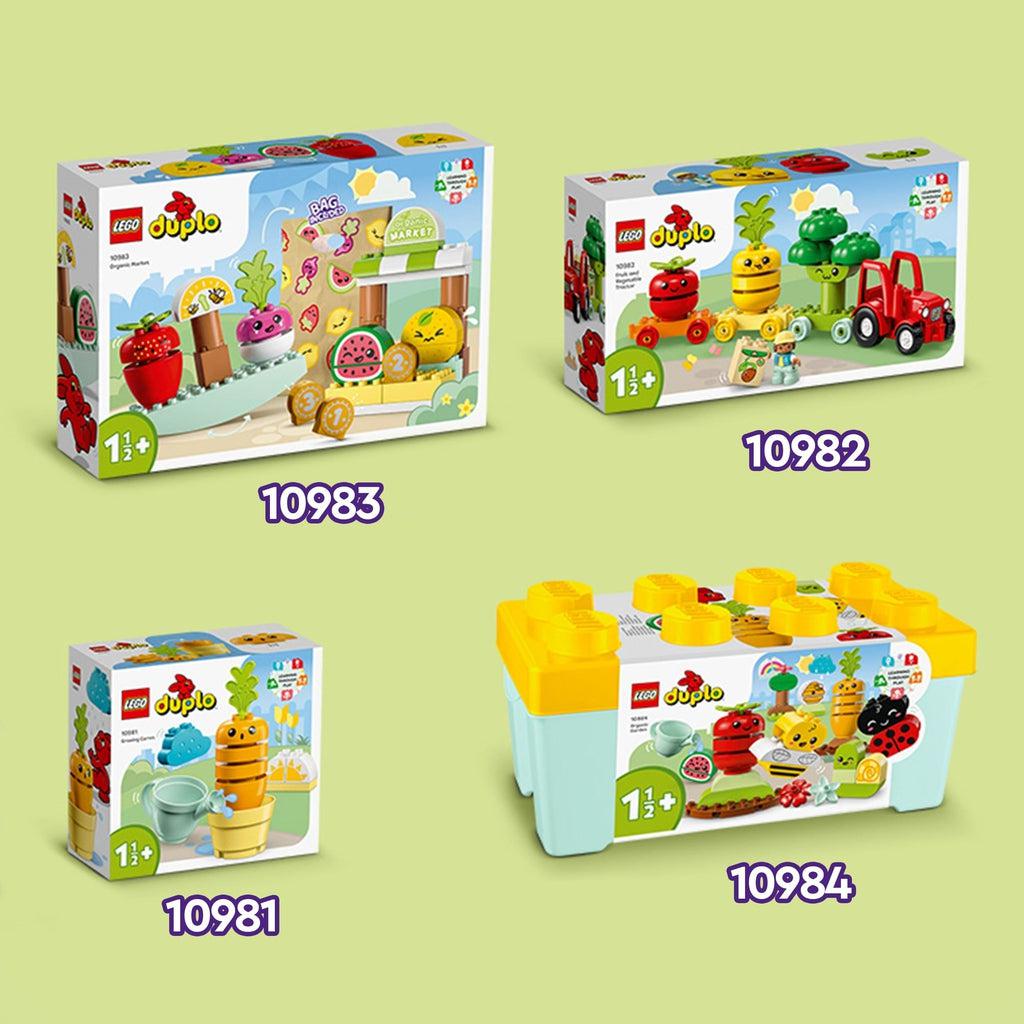 LEGO Duplo: Fruit and Vegetable Tractor (10982) – The Red Balloon Toy Store