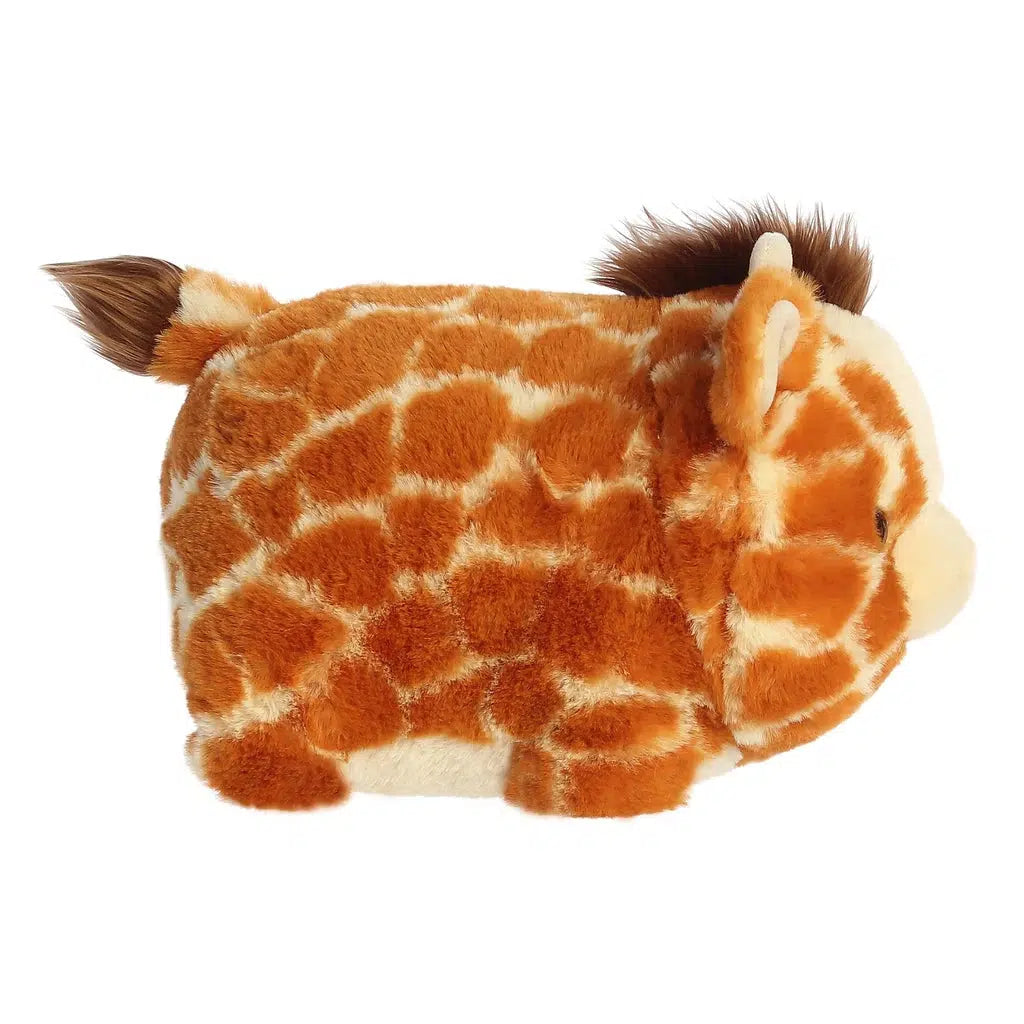 Side of Gerald the Giraffe plush
