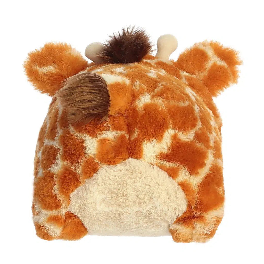 Back of Gerald the Giraffe plush