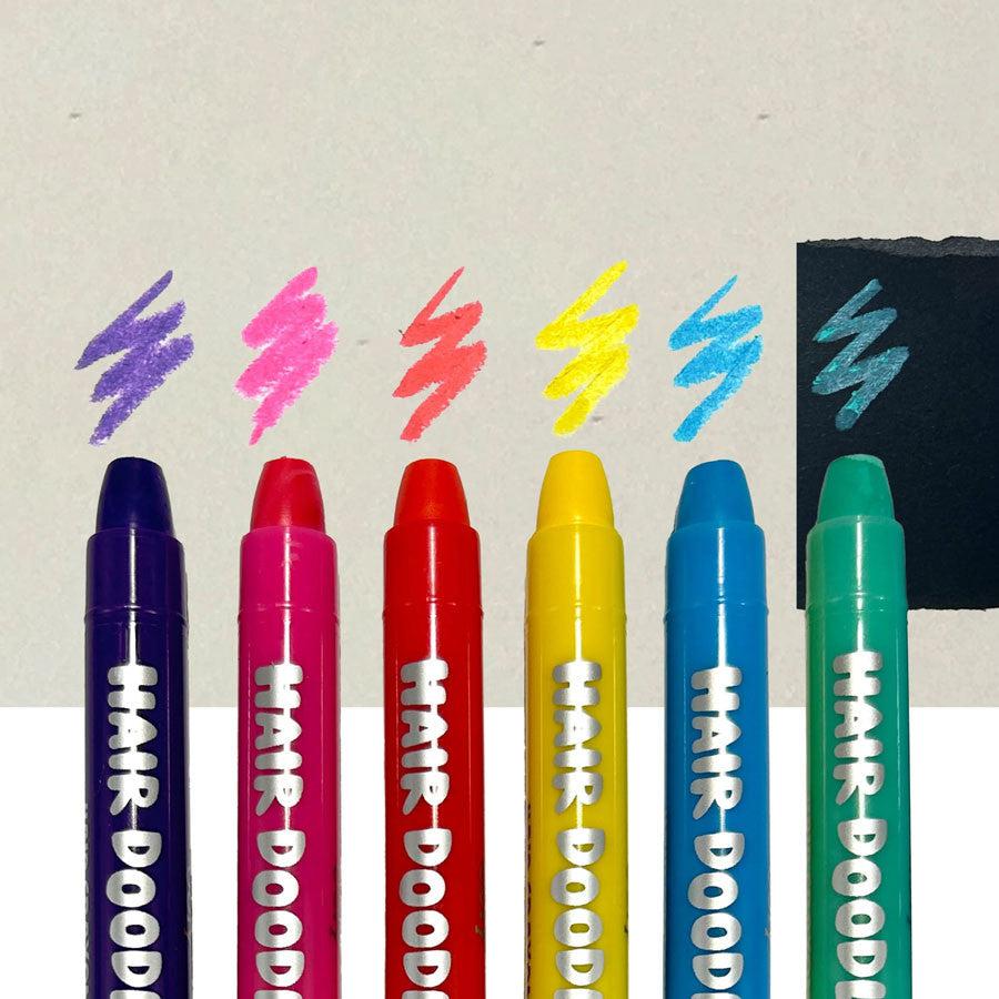 Ooly hair doodler color swatches