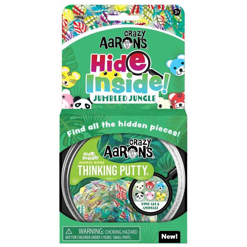 Hide Inside Thinking Putty - Jumbled Jungle-Crazy Aaron's-The Red Balloon Toy Store