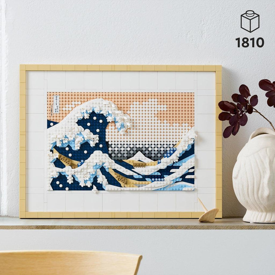 The Great Wave off Kanagawa Bookmark Counted Cross Stitch Kit