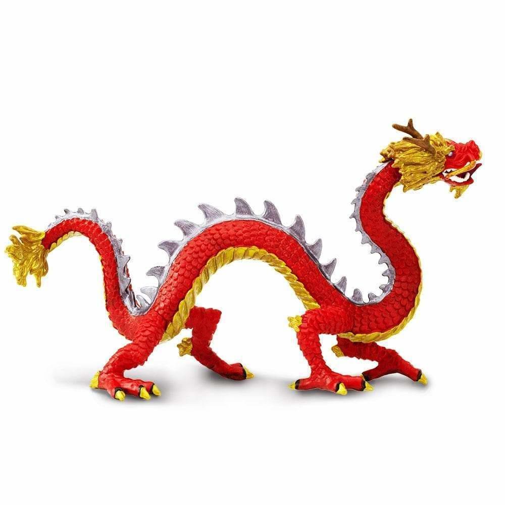 Horned Chinese Dragon-Safari Ltd-The Red Balloon Toy Store