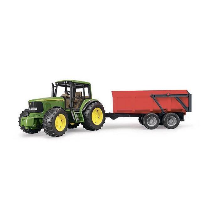 John Deere 6920 with Tipping Trailer-Bruder-The Red Balloon Toy Store