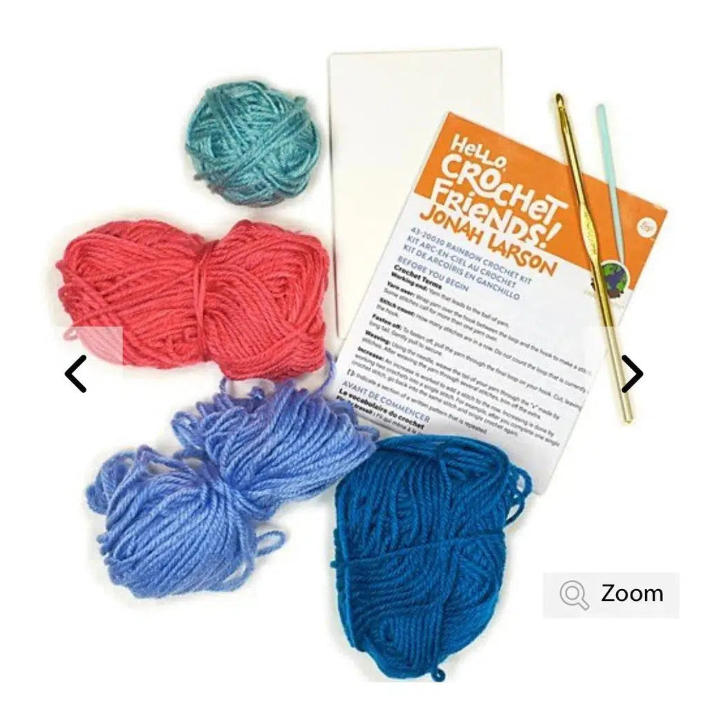 Jonah Crochet Rainbow Wall Hanging Kit-Anker Play Products-The Red Balloon Toy Store