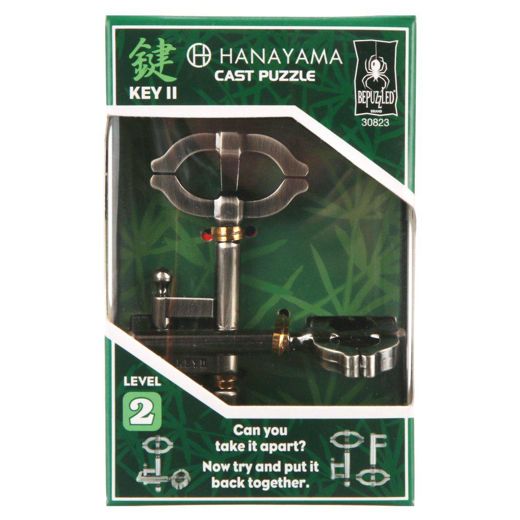 Key II - Level 2 Hanayama Cast Puzzle-BePuzzled-The Red Balloon Toy Store