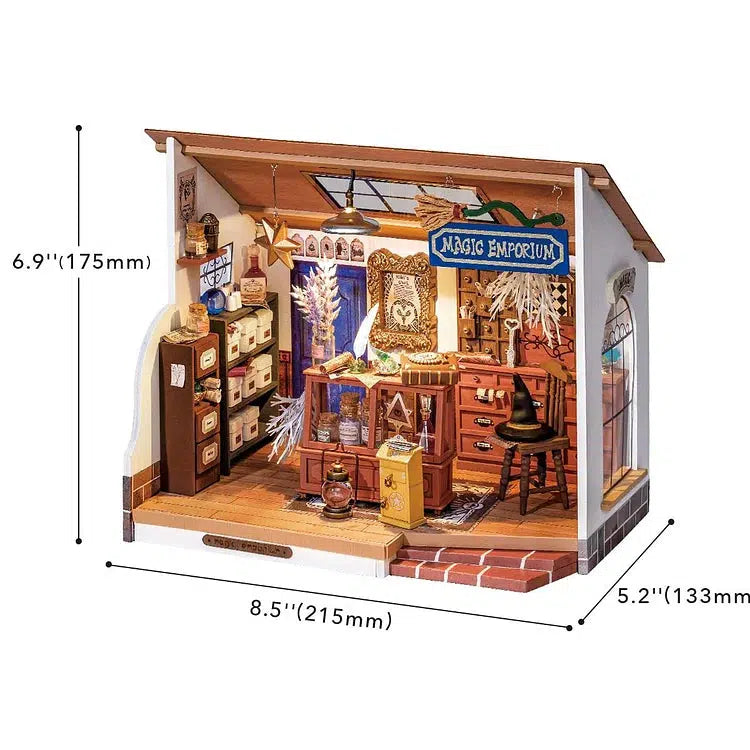 Dimensions are 6.9 x 8.5 x 5.2 inches 