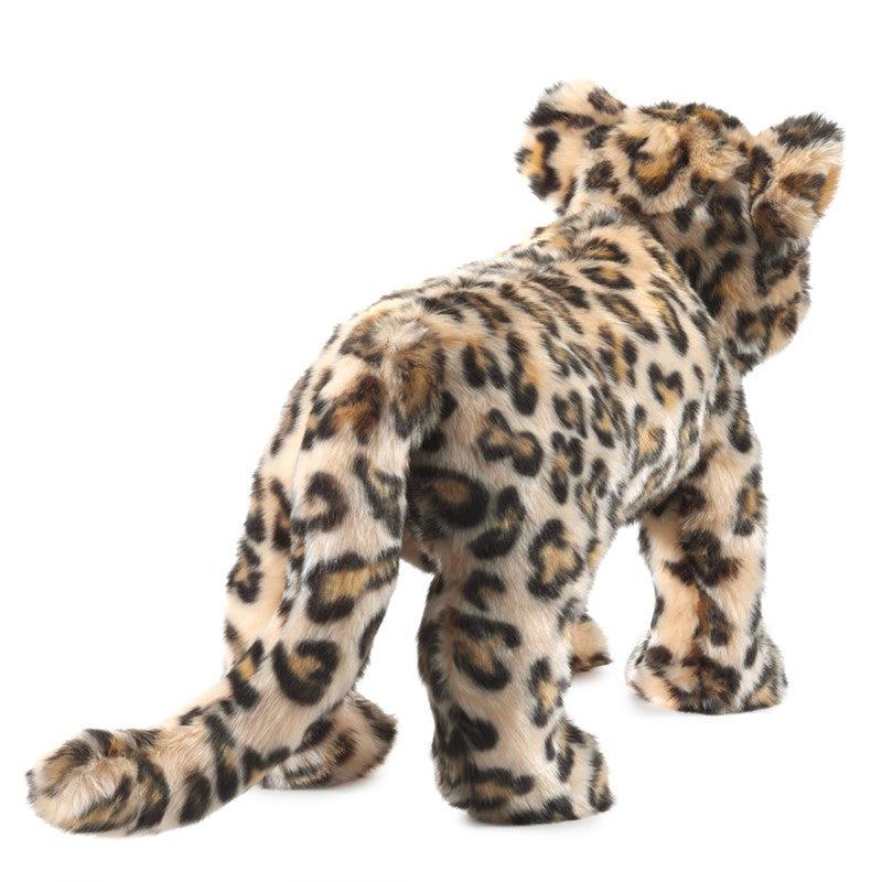 Leopard Cub Puppet-Folkmanis-The Red Balloon Toy Store