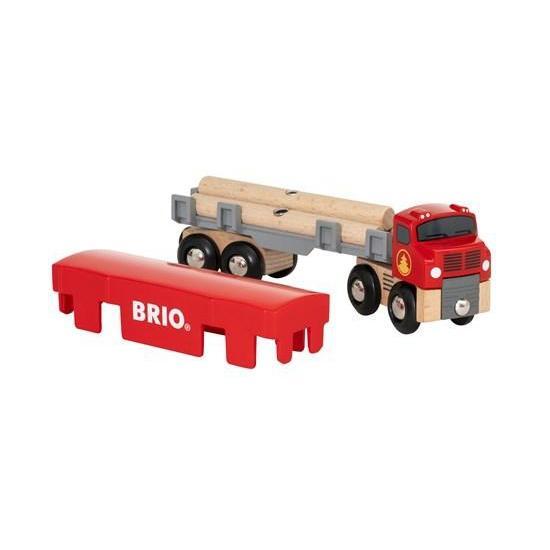 Lumber Truck-Brio-The Red Balloon Toy Store