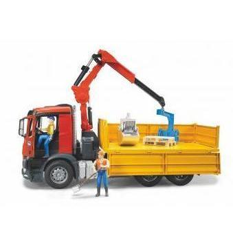 MB Arocs Construction Truck with Accessories-Bruder-The Red Balloon Toy Store