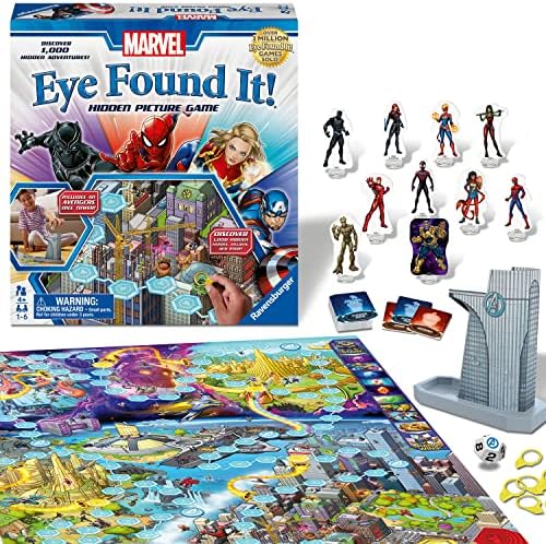 Set up of marvel eye found it!