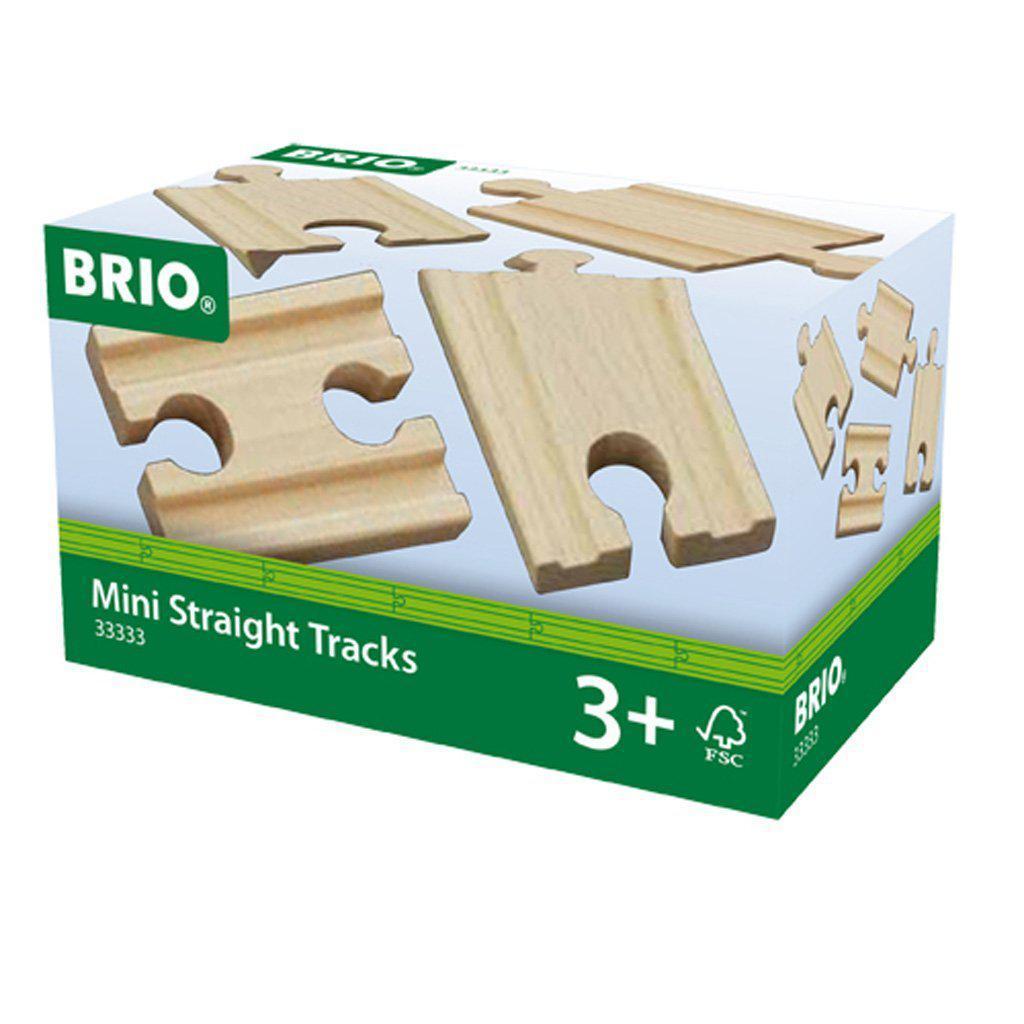 Mini Straight Tracks-Brio-The Red Balloon Toy Store