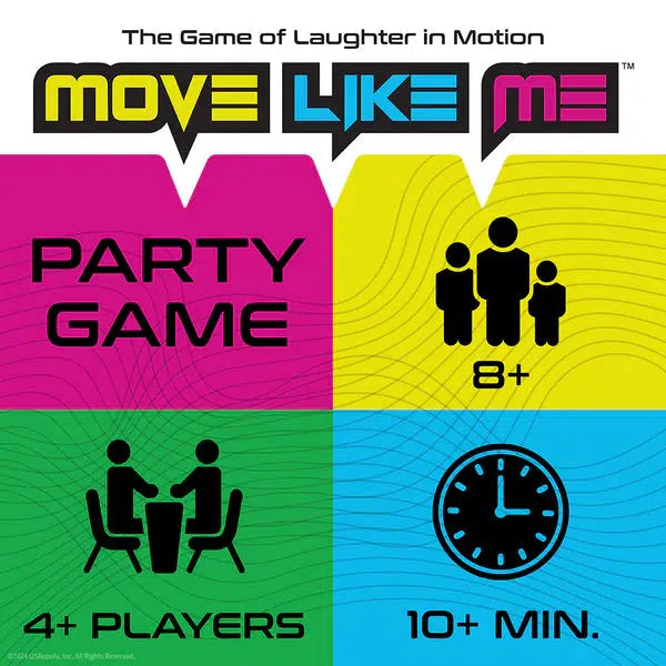 Party game for 8+, 4+ players, 10+ minutes