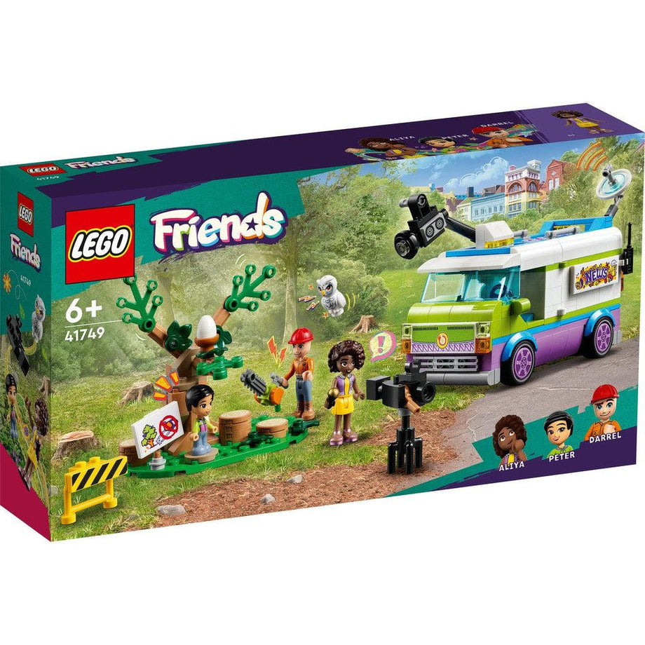 Fashion lego friends news van