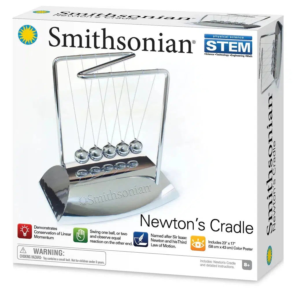 Newton's Cradle Smithsonian-Toysmith-The Red Balloon Toy Store