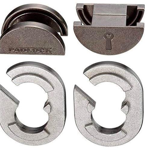 Padlock - Level 5 Hanayama Cast Puzzle-BePuzzled-The Red Balloon Toy Store