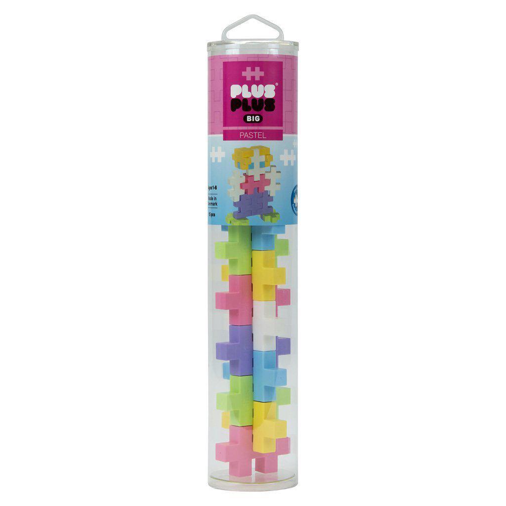 BIG 15pc Pastel Mix Tube-Plus-Plus-The Red Balloon Toy Store