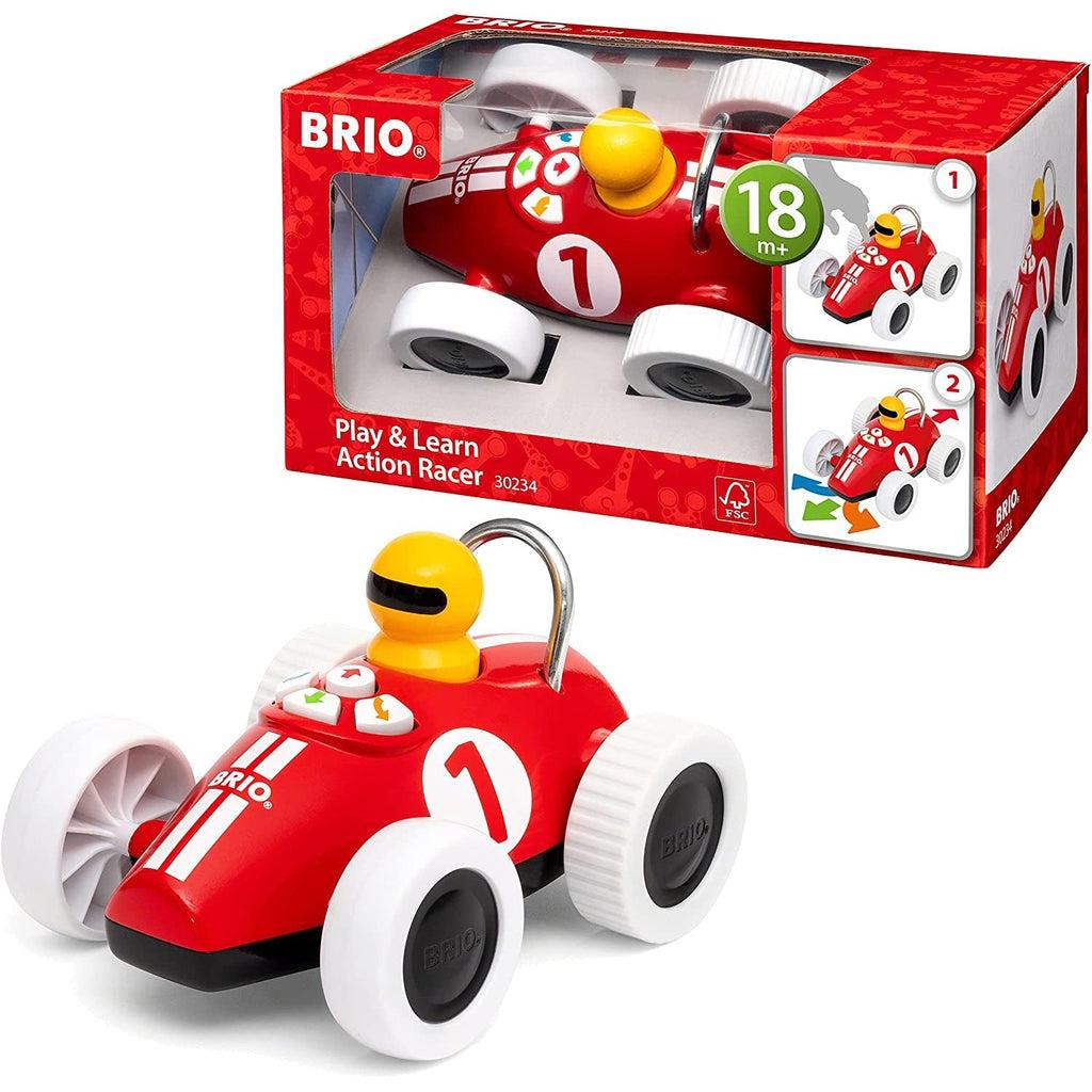 Play & Learn Action Racer-Brio-The Red Balloon Toy Store