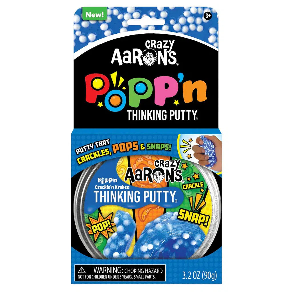 Popp'n Thinking Putty - Crakle'n Kraken-Crazy Aaron's-The Red Balloon Toy Store