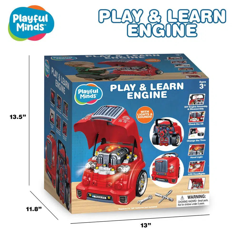 Box for Play and Learn Engine, 13x13.5x11.8