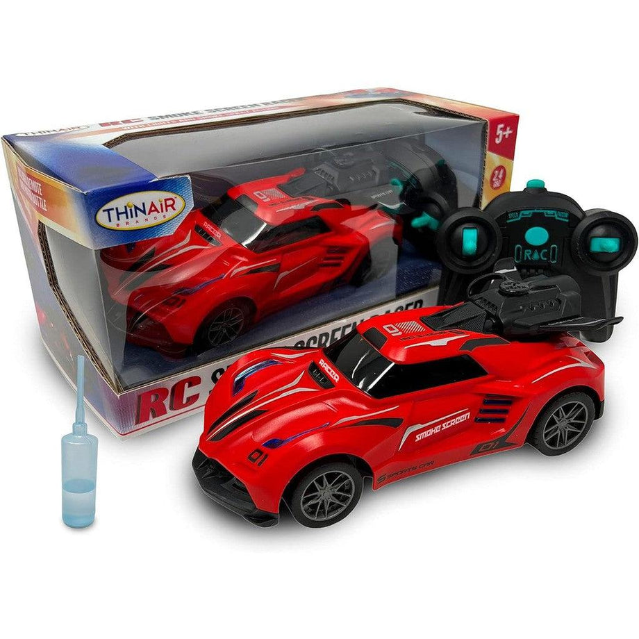 RC Smoke Screen Racer - Red - Thin Air – The Red Balloon Toy Store