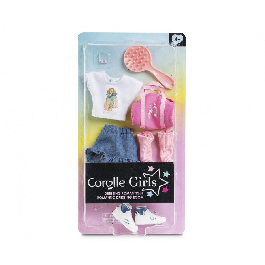 Romantic Dressing Room Set Corolle Girls - Mudpuddles Toys and Books