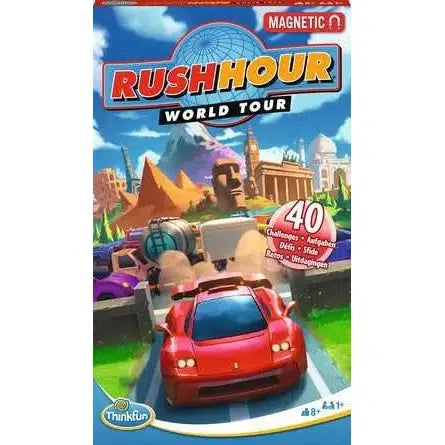 Rush Hour Magnetic Travel Puzzle-ThinkFun-The Red Balloon Toy Store