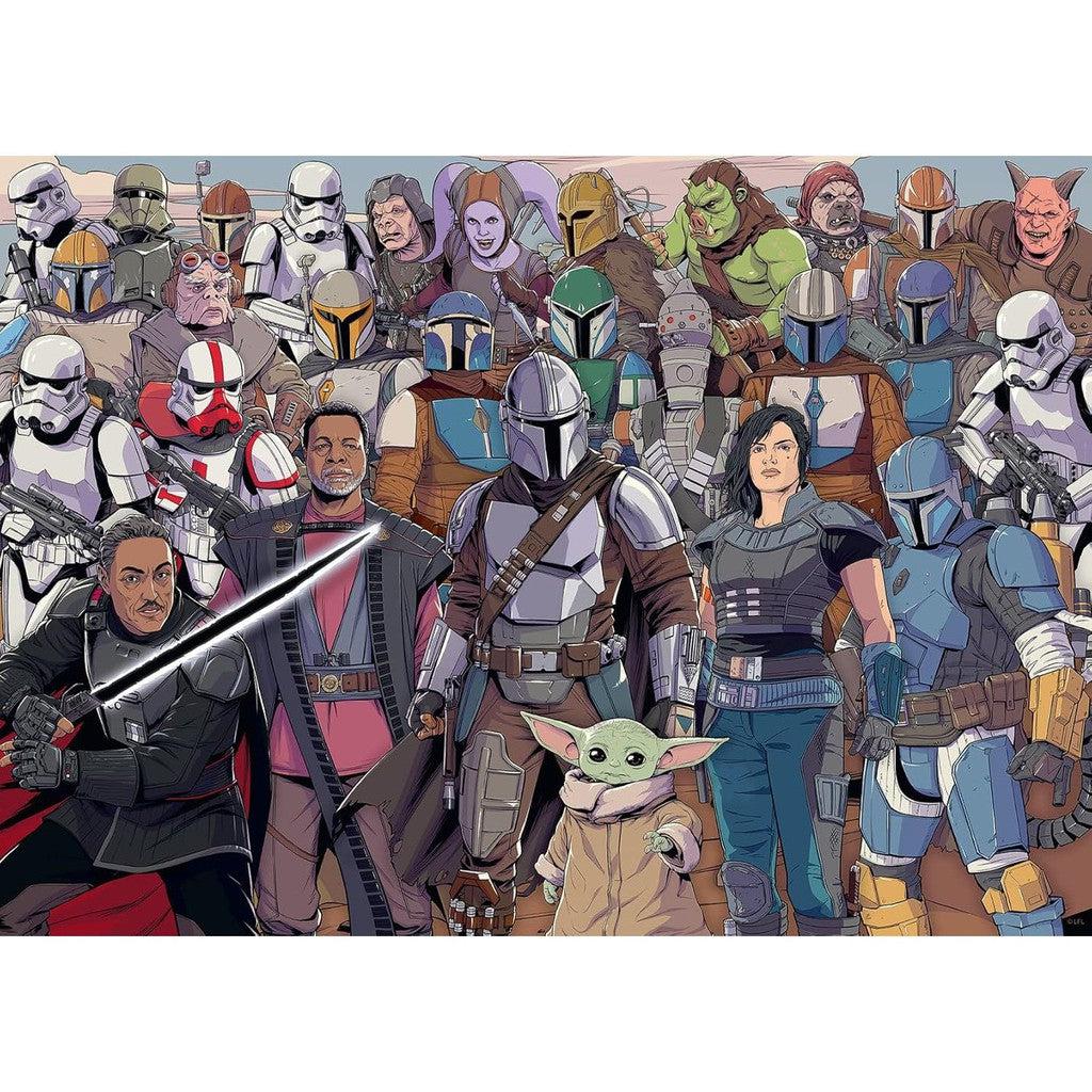 SW: Mandalorian Challenge 1000pc-Ravensburger-The Red Balloon Toy Store