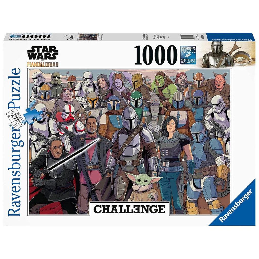 SW: Mandalorian Challenge 1000pc-Ravensburger-The Red Balloon Toy Store