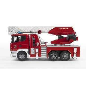 Scania R-Series Fire Engine with Water Pump-Bruder-The Red Balloon Toy Store