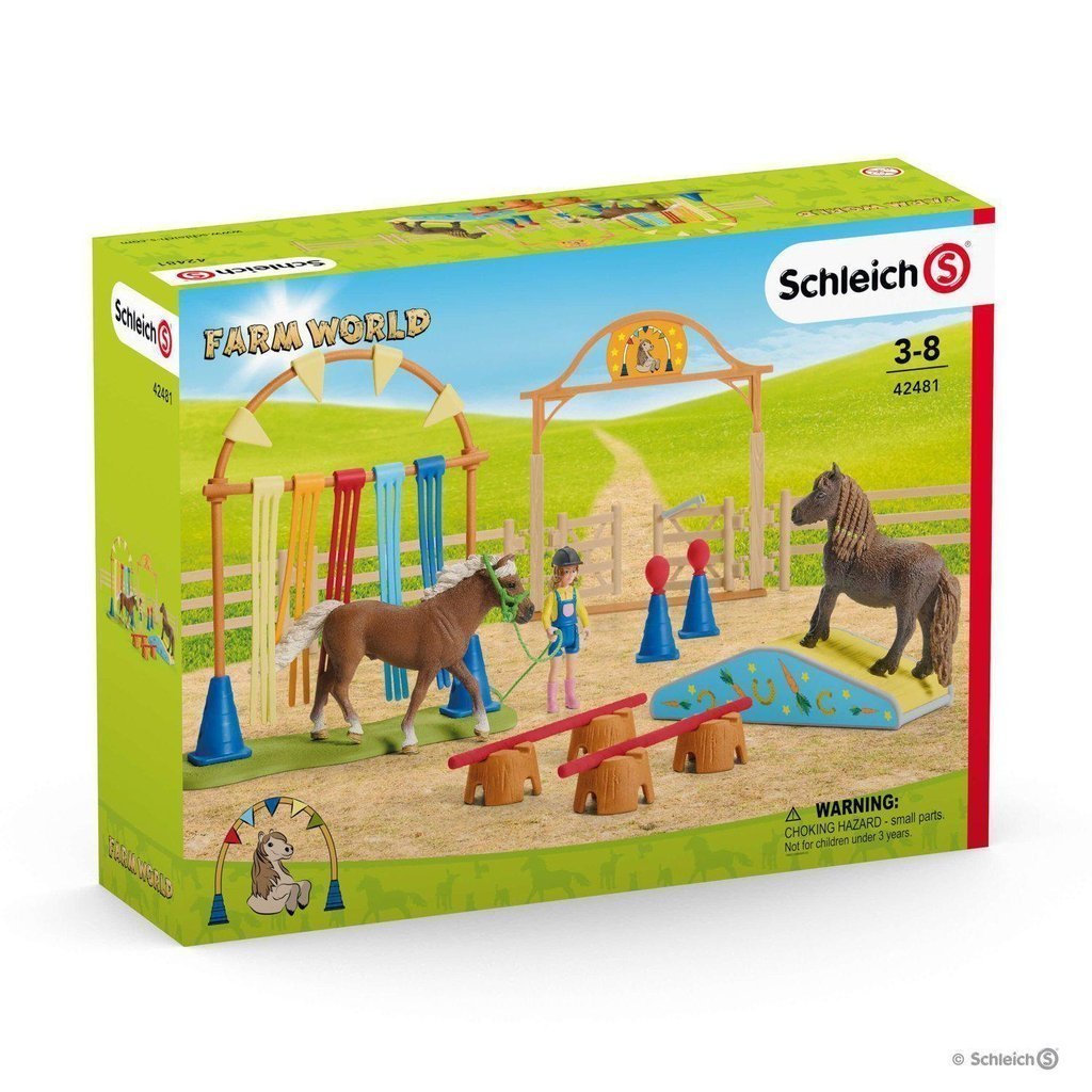 Schleich Pony Agility Training-Schleich-The Red Balloon Toy Store